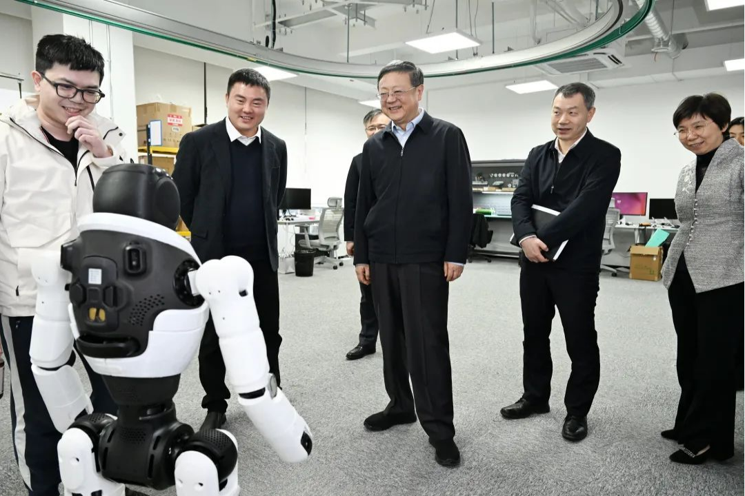 上海市委书记陈吉宁专题调研明升ms官网机器人